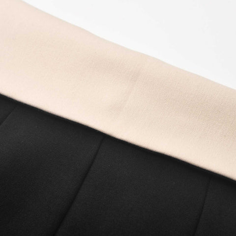 Savage-inside-out contrast-color trousers