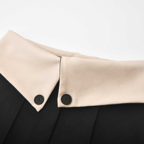 Savage-inside-out contrast-color trousers