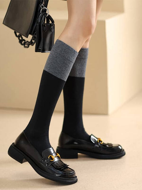 Patent Leather Casual Square Toe&Loafers